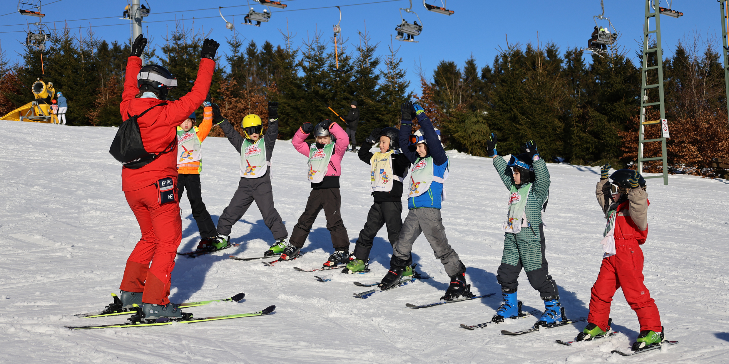 Skischule Kinder Fortgeschritten